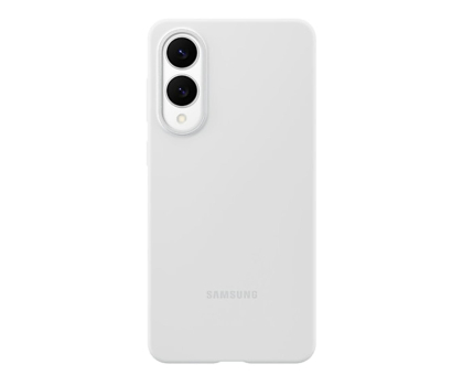Etui do telefonów SAMSUNG Silicone Case do Galaxy S25 Edge Light Gray